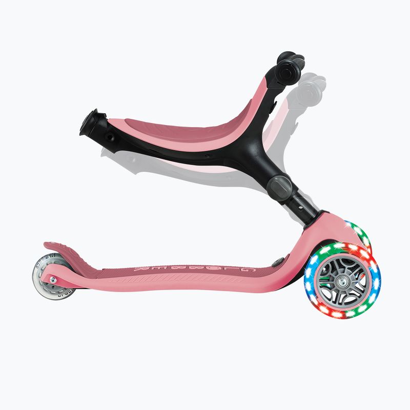 Gyermek háromkerekű roller Globber Go.Up Active Lights 360 pink 7