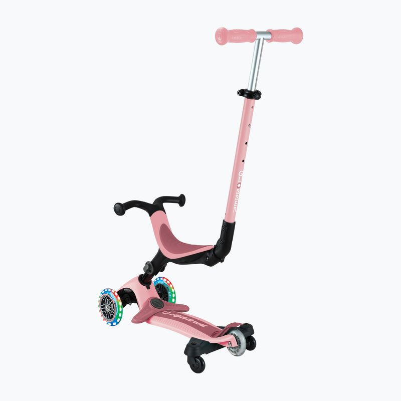 Gyermek háromkerekű roller Globber Go.Up Active Lights 360 pink 10