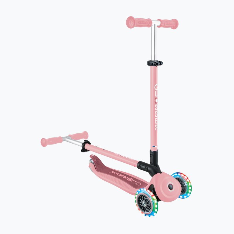 Gyermek háromkerekű roller Globber Go.Up Active Lights 360 pink 14