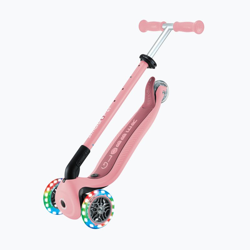Gyermek háromkerekű roller Globber Go.Up Active Lights 360 pink 15
