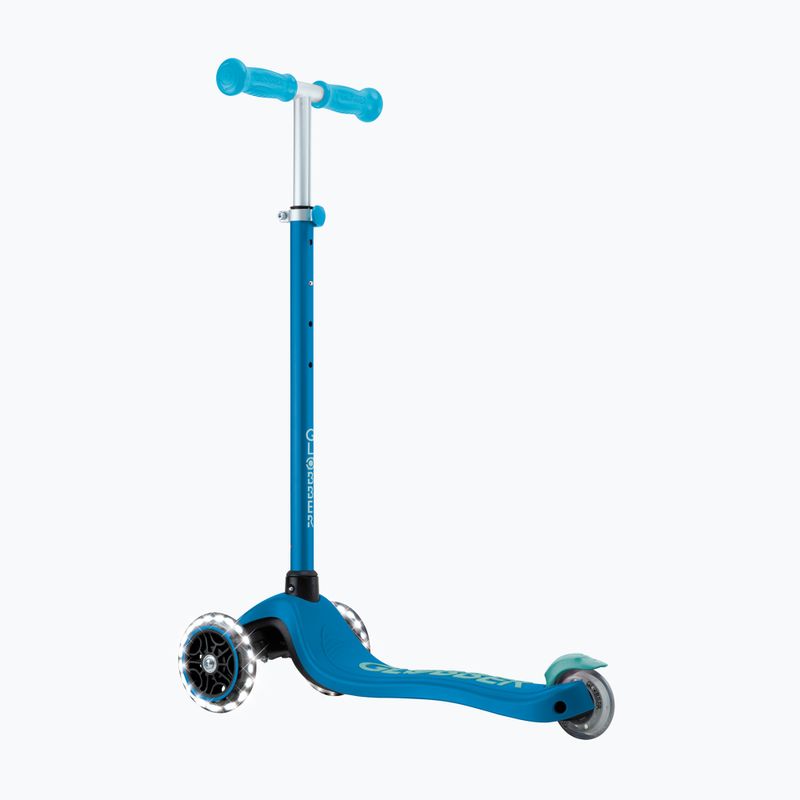 Gyermek háromkerekű roller Globber Primo Plus Glow Lights petrol blue 4