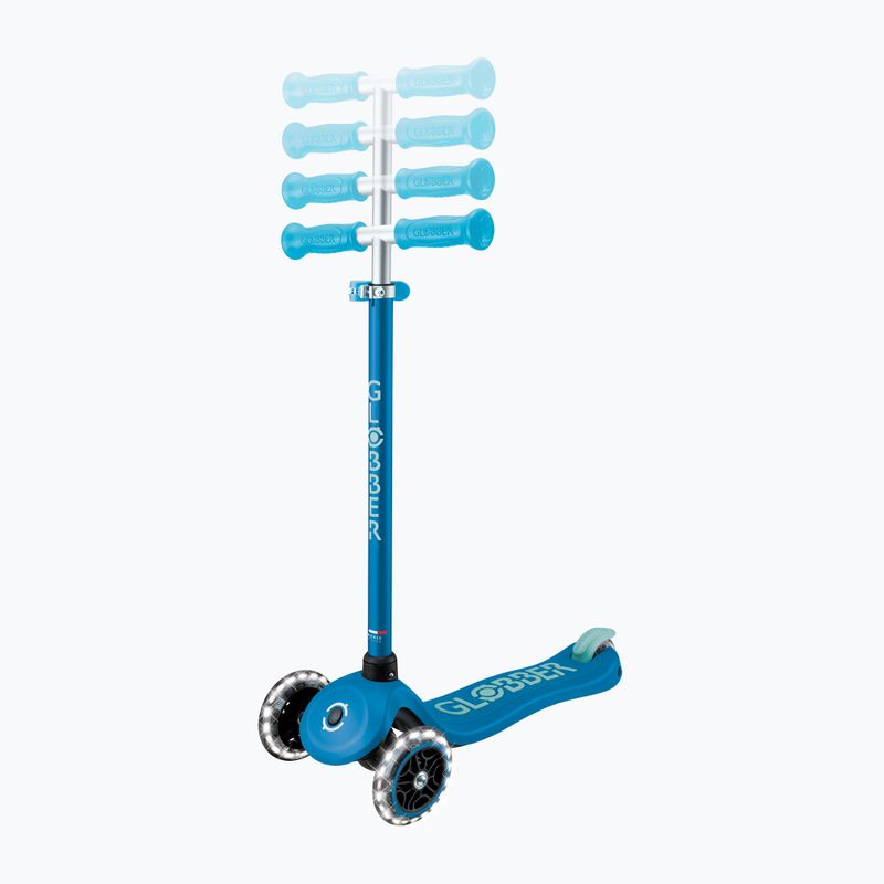 Gyermek háromkerekű roller Globber Primo Plus Glow Lights petrol blue 7
