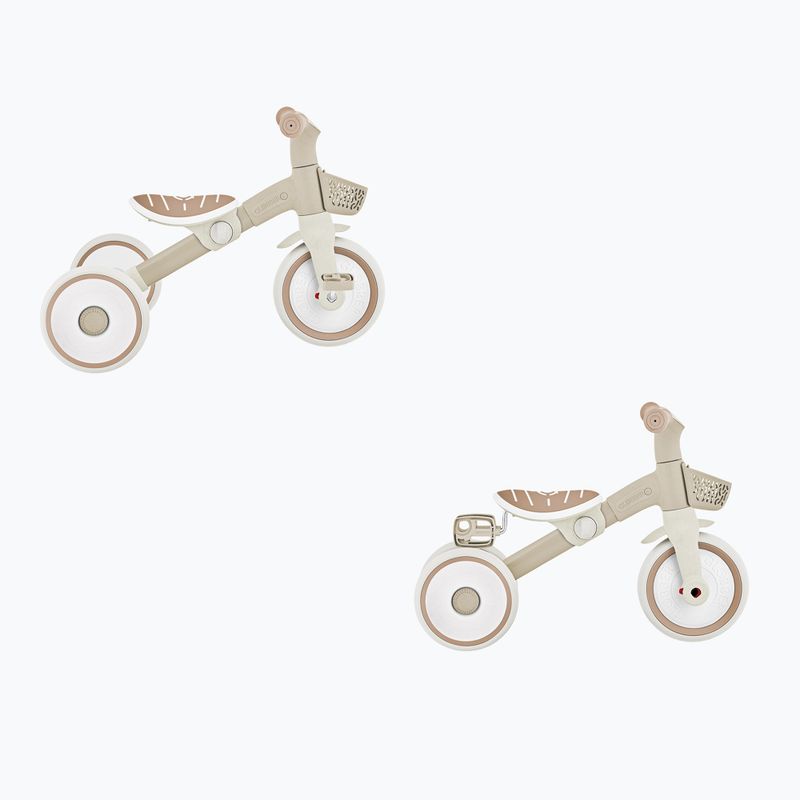 Háromkerekű futóbicikli Globber Learning Trike 2w1 Plus Ecologic coconut