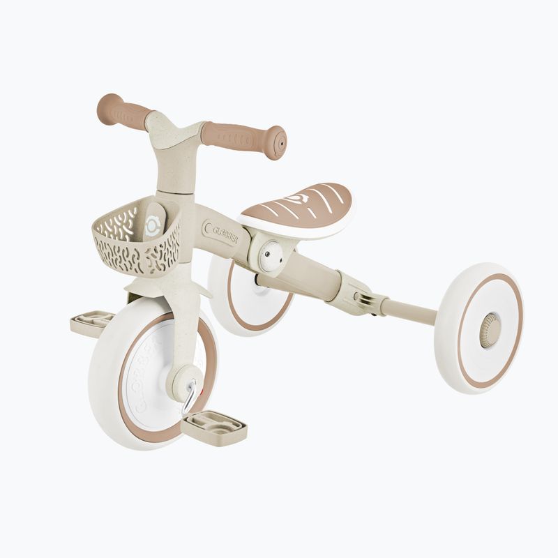 Háromkerekű futóbicikli Globber Learning Trike 2w1 Plus Ecologic coconut 5