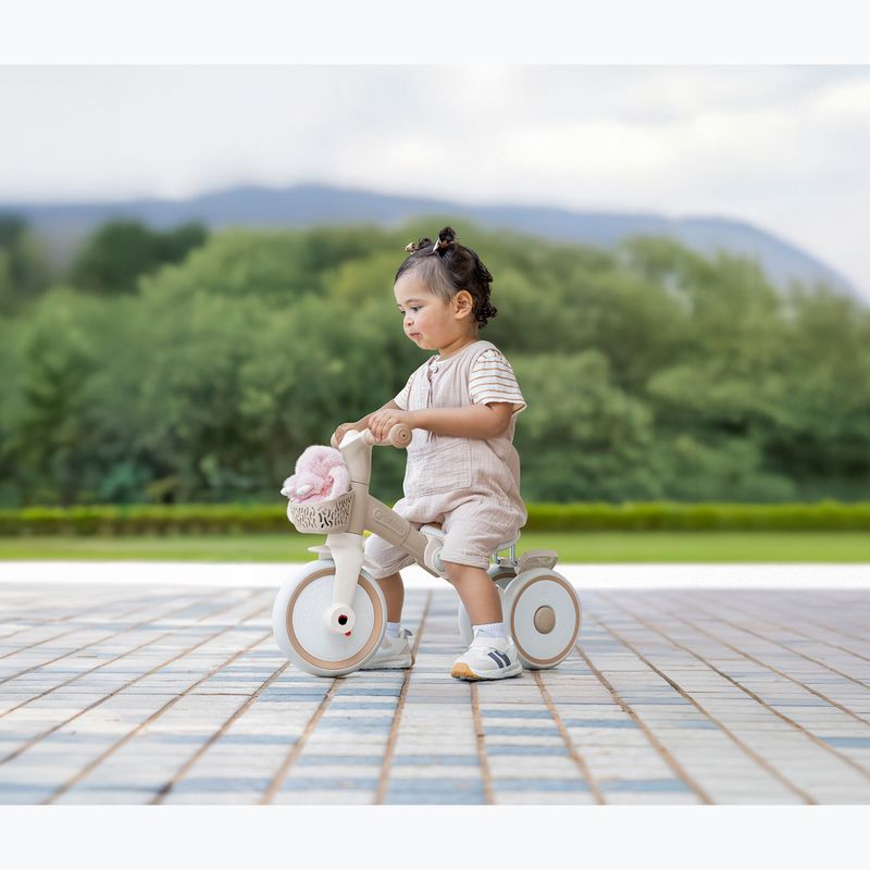 Háromkerekű futóbicikli Globber Learning Trike 2w1 Plus Ecologic coconut 13