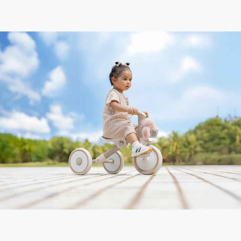 Háromkerekű futóbicikli Globber Learning Trike 2w1 Plus Ecologic coconut 14