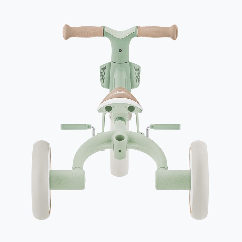Háromkerekű futóbicikli tolókarral Globber Learning Trike 2w1 Plus Ecologic pistachio 9