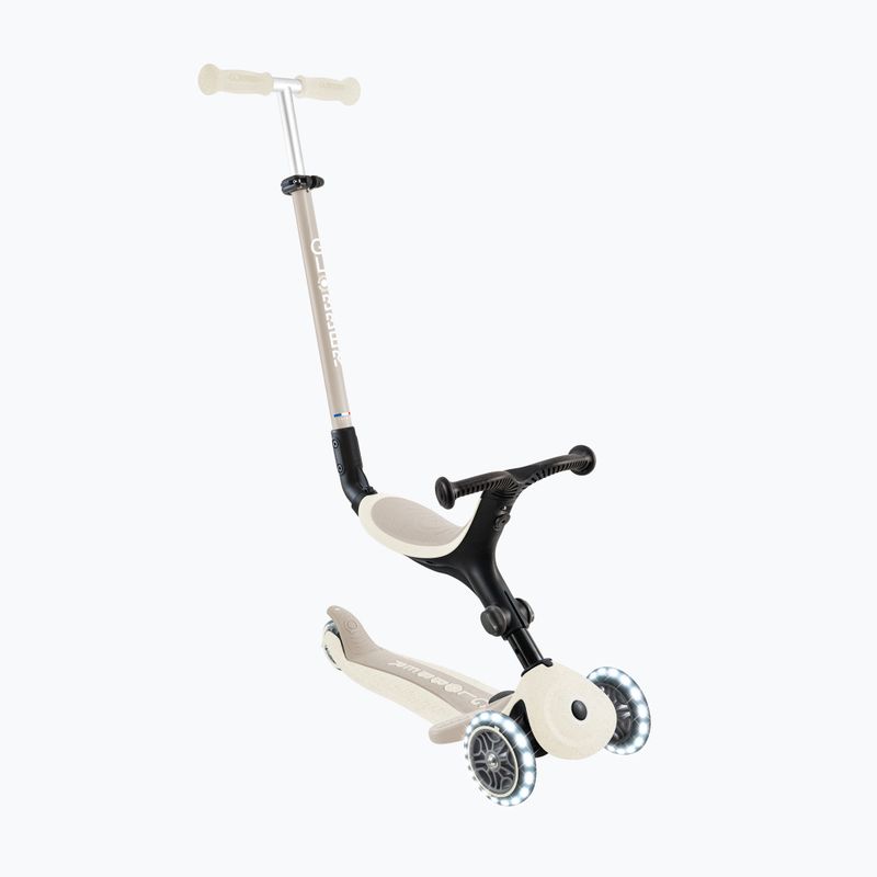 Gyermek háromkerekű roller Globber Go.Up Active Ecologic Lights coconut 3
