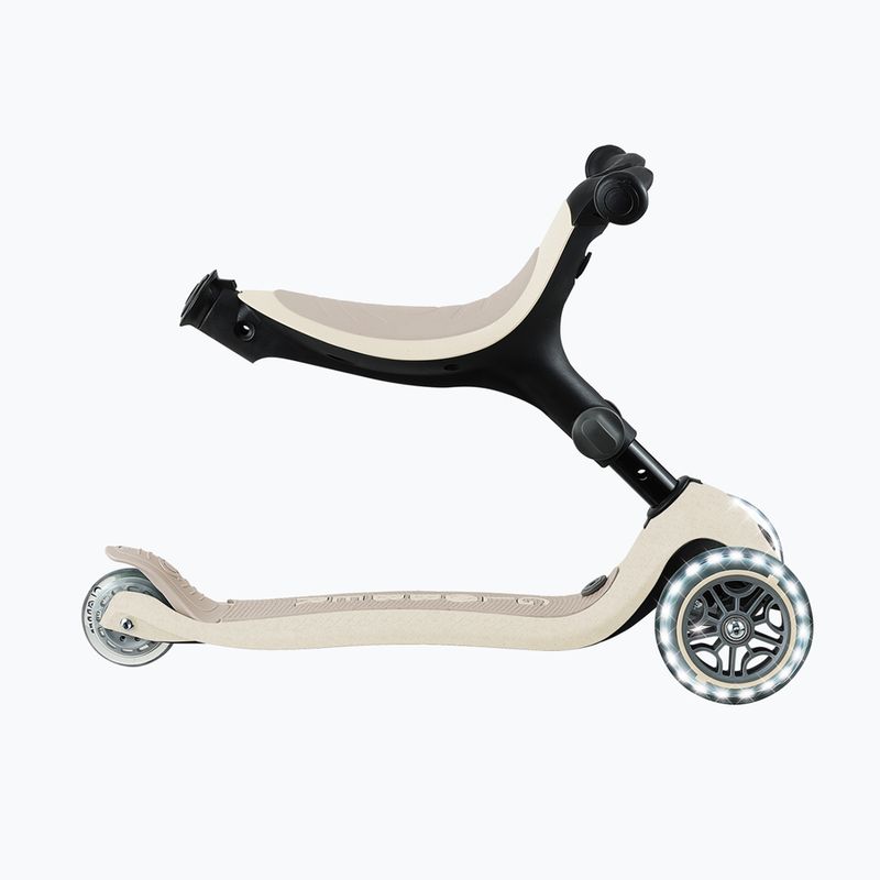 Gyermek háromkerekű roller Globber Go.Up Active Ecologic Lights coconut 7