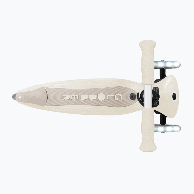 Gyermek háromkerekű roller Globber Go.Up Active Ecologic Lights coconut 12