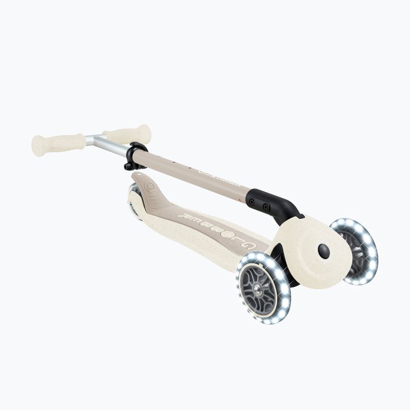 Gyermek háromkerekű roller Globber Go.Up Active Ecologic Lights coconut 13