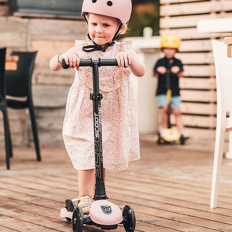 Scoot&Ride Highwaykick 3 LED gyerek roller rózsaszín 95030010 12