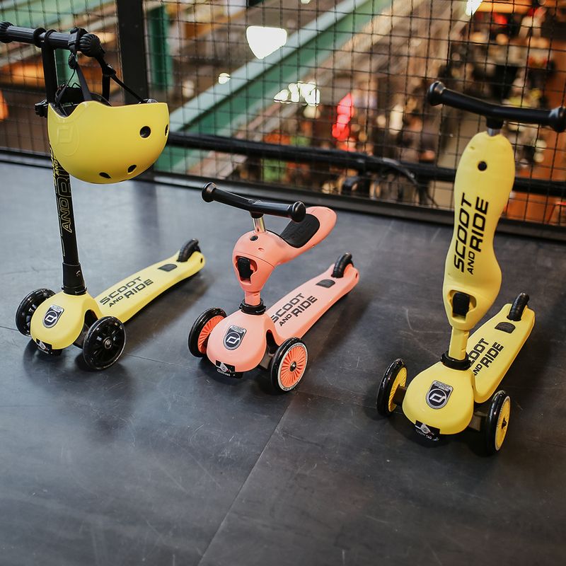 Scoot&Ride Highwaykick 3 LED sárga 95030010 gyermek robogó 7