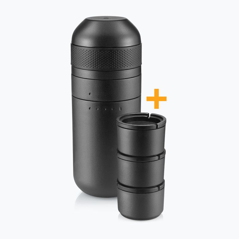 Hordozható kávéfőző Wacaco Minipresso NS 70 ml fekete 2
