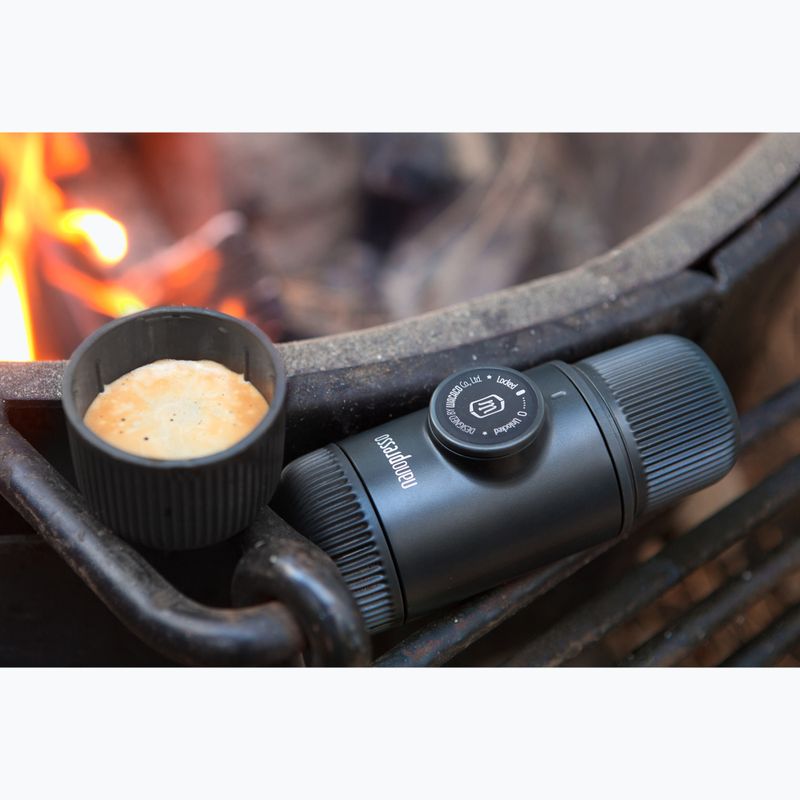 Wacaco Nanopresso hordozható kávéfőző 80 ml + tok fekete 8