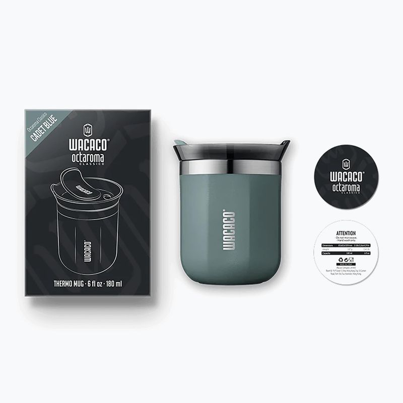 WACACO Octaroma Classico hőbögre 180 ml kadett kék 3