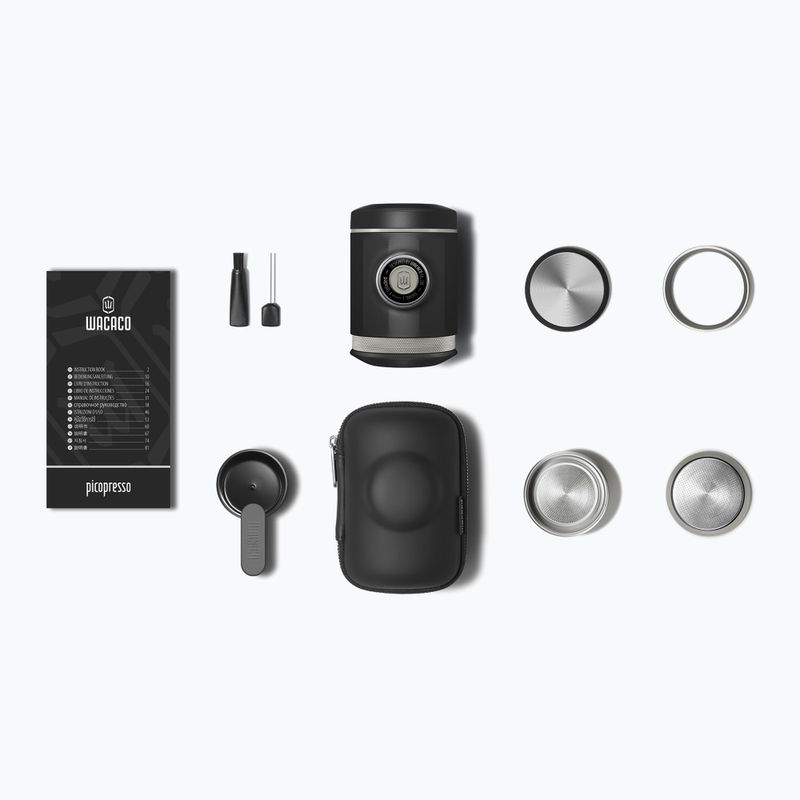 Wacaco Picopresso hordozható kávéfőző 80 ml fekete 11