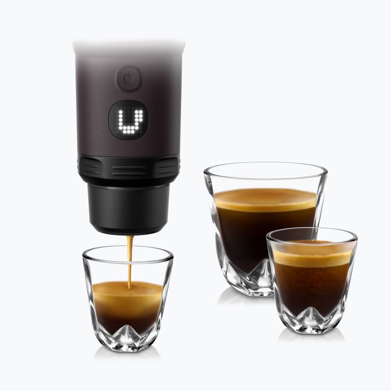 Hordozható kávéfőző Wacaco Pixapresso 120 ml dark burgundy 12