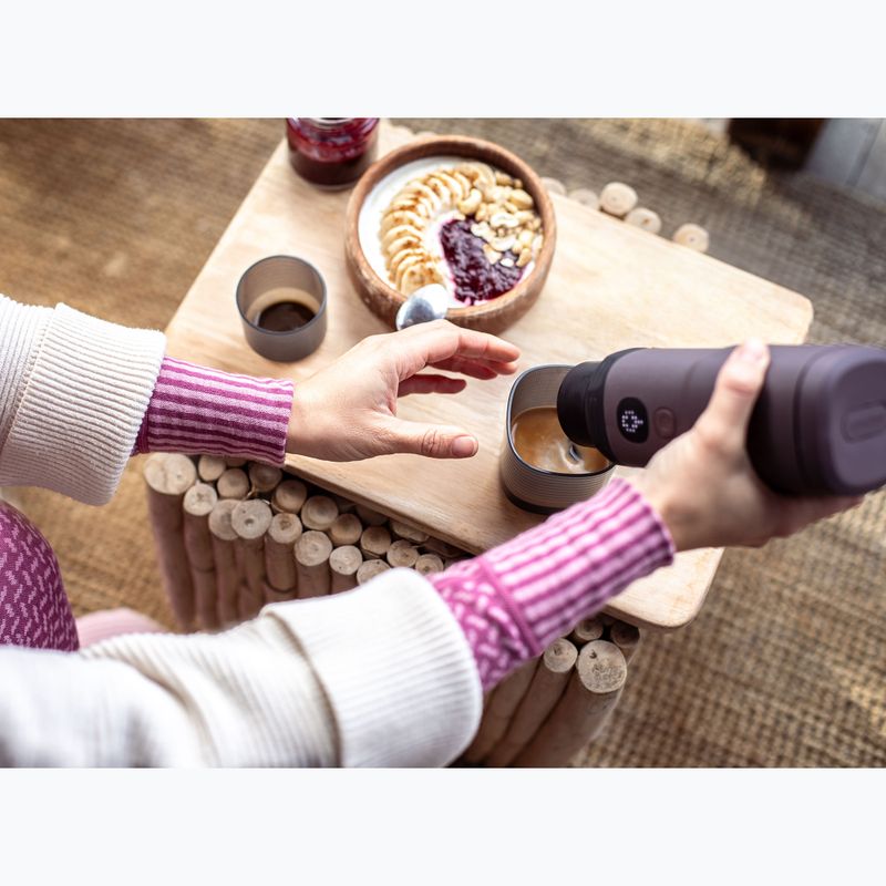 Hordozható kávéfőző Wacaco Pixapresso 120 ml dark burgundy 16