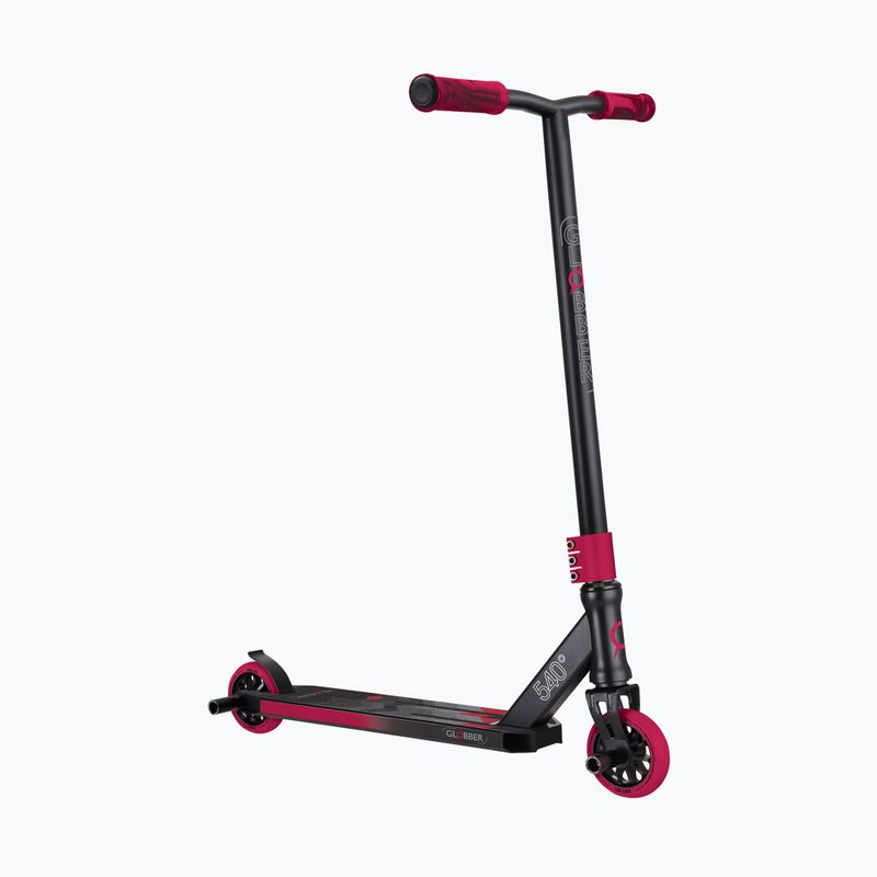 Globber Stunt GS 540 fekete/piros gyermek freestyle roller