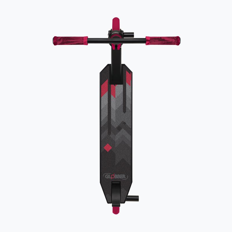 Globber Stunt GS 540 fekete/piros gyermek freestyle roller 4