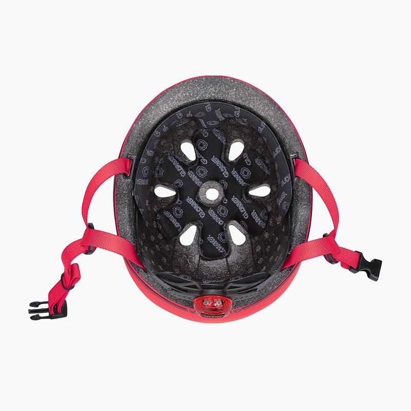 Gyermek sisak Globber Go.Up Lights new red 5