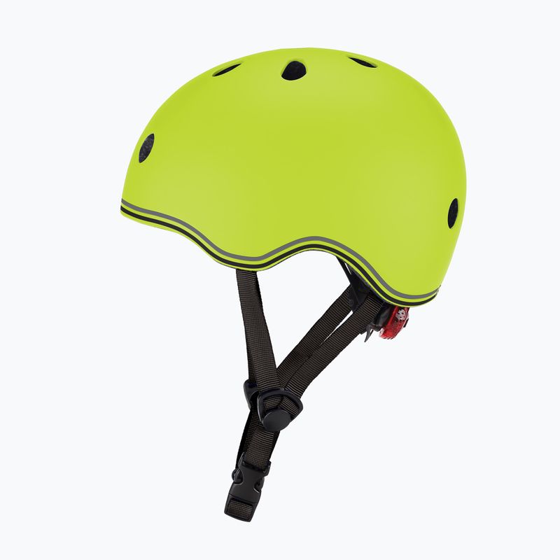 Gyermek sisak Globber Go.Up Lights lime green 3
