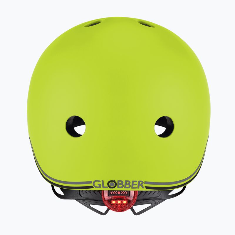 Gyermek sisak Globber Go.Up Lights lime green 4
