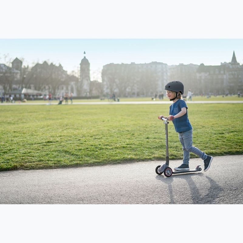 Gyermek sisak Globber Elite Lights black 8 ball 8