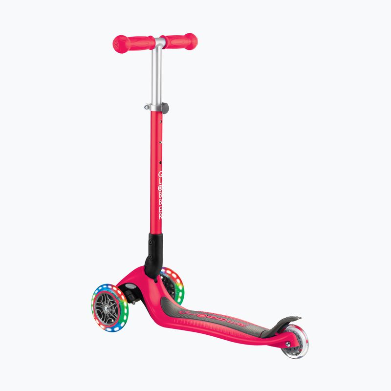 Globber Primo Összecsukható Fények piros gyermek háromkerekű robogó 3