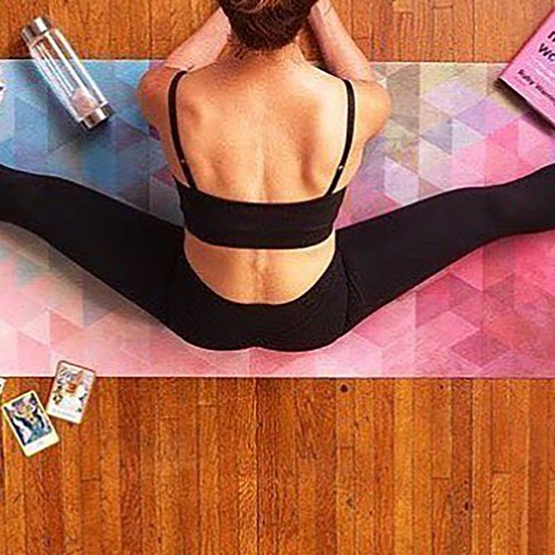 Yoga Design Lab Combo jógaszőnyeg rózsaszín CM-3.5-Tribeca Sand 9