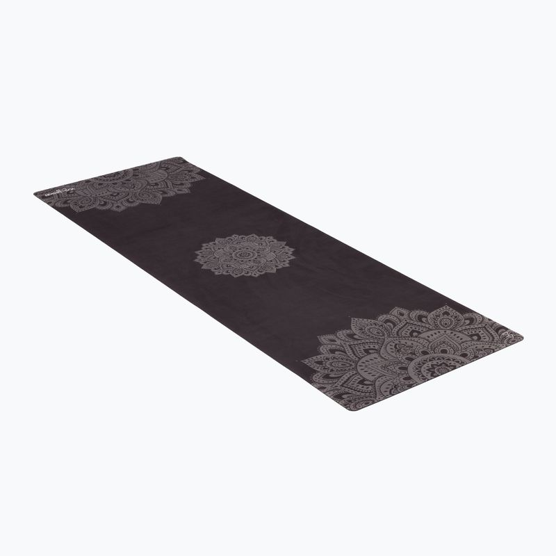YogaDesignLab Combo jógaszőnyeg fekete CM-1.5-Mandala fekete