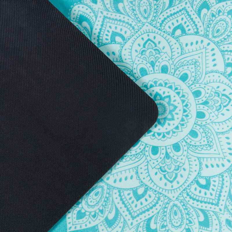 YogaDesignLab Combo jógaszőnyeg kék CM-1.5-Mandala türkizkék 4