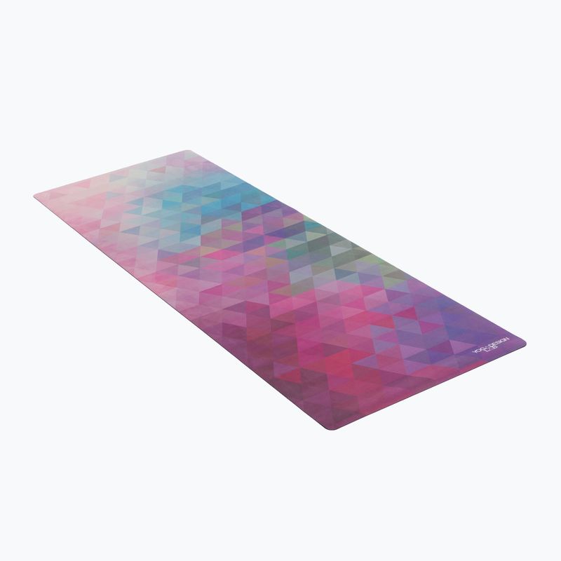 YogaDesignLab Combo jógamatrac Pink CM-1.5-Tribeca Sand