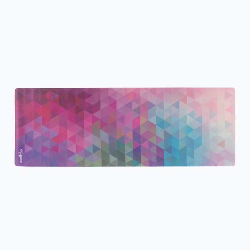 YogaDesignLab Combo jógamatrac Pink CM-1.5-Tribeca Sand 2