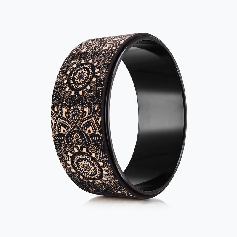 Yoga Design Lab Kerék fekete WH-Cork-Mandala Black 2