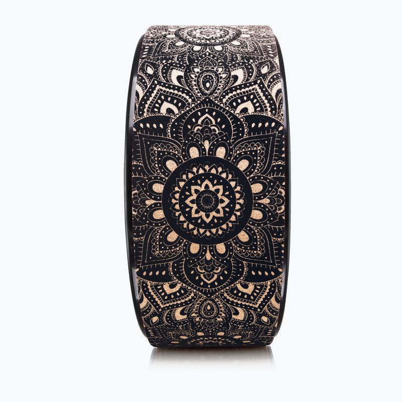 Yoga Design Lab Kerék fekete WH-Cork-Mandala Black 3