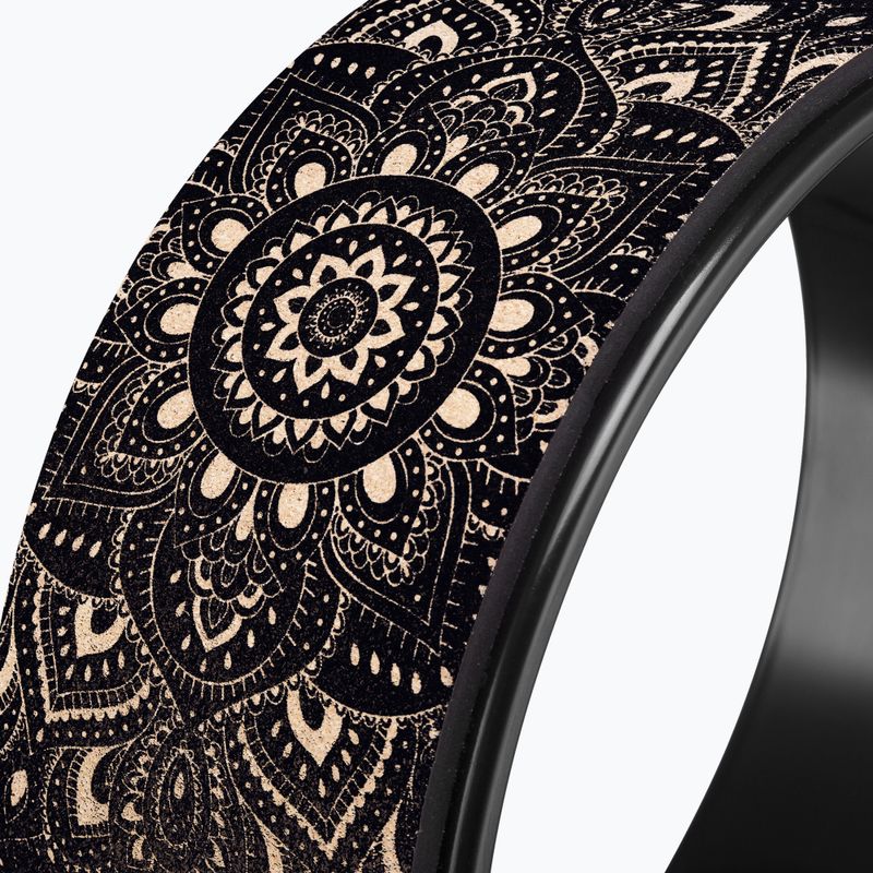 Yoga Design Lab Kerék fekete WH-Cork-Mandala Black 4