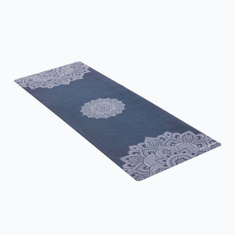 YogaDesignLab Combo jógaszőnyeg Navy Blue CM-1.5-Mandala Sapphire
