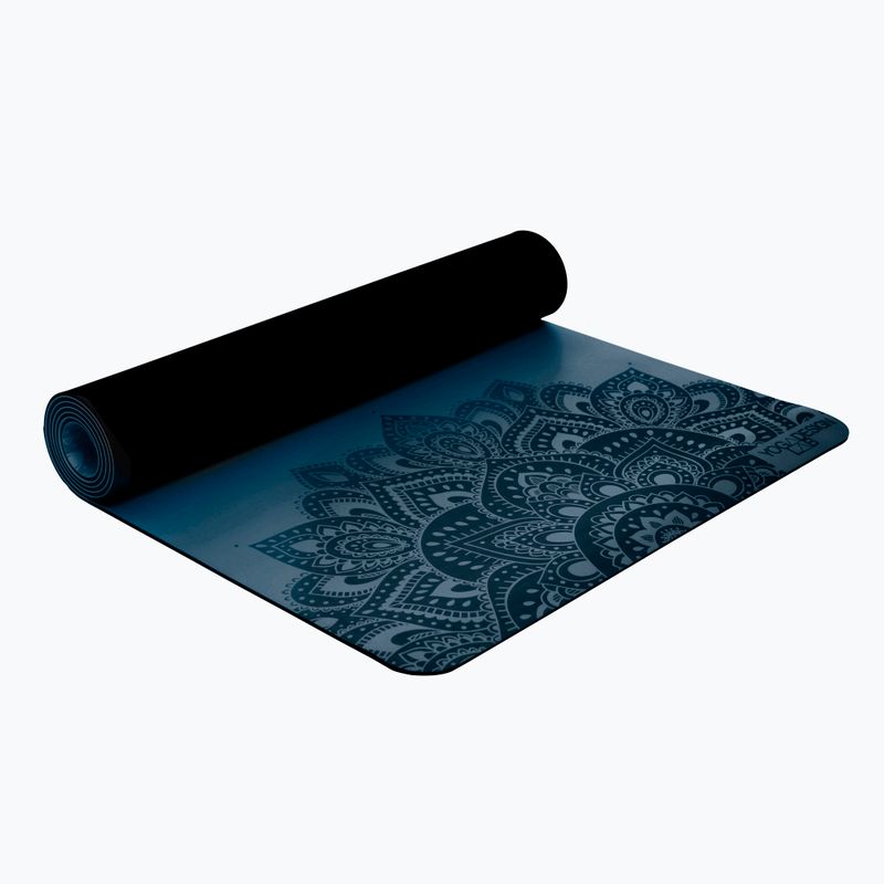 Yoga Design Lab Infinity jógaszőnyeg kék IM-3-Mandala Teal 7