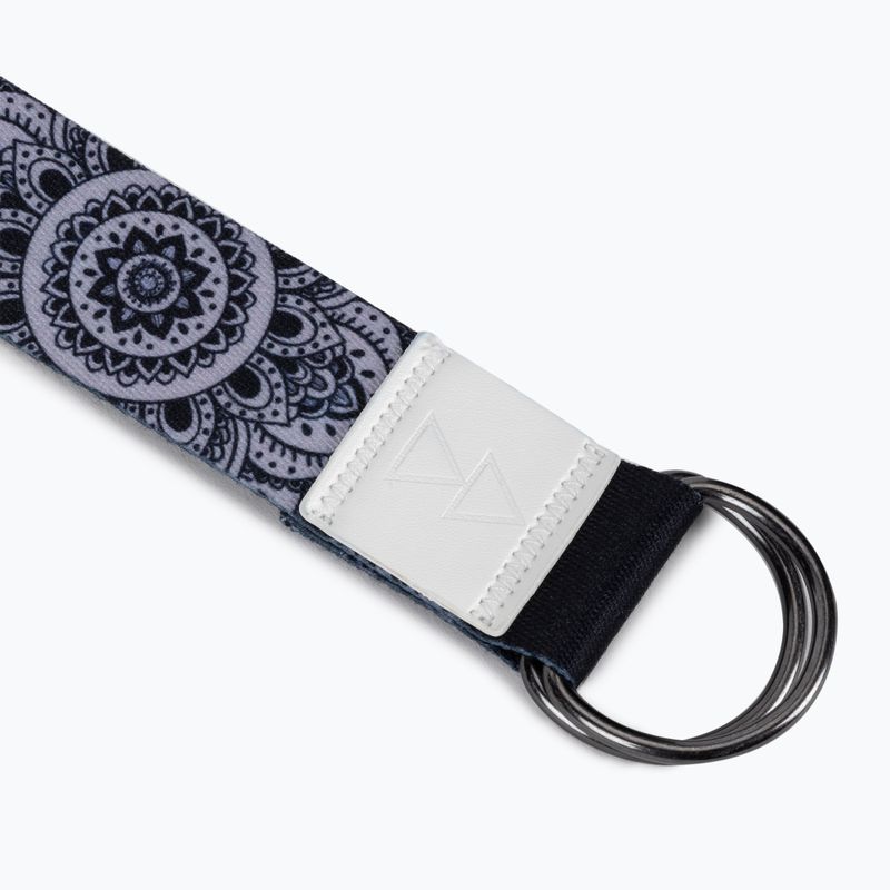 Jóga öv Yoga Design Lab fekete ST-Mandala fekete 2