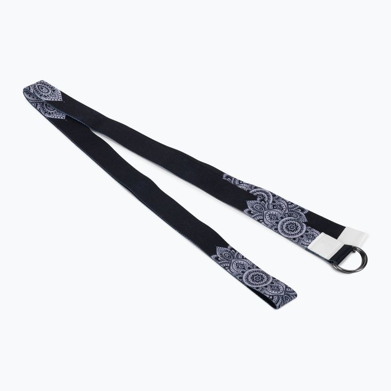Jóga öv Yoga Design Lab fekete ST-Mandala fekete 3