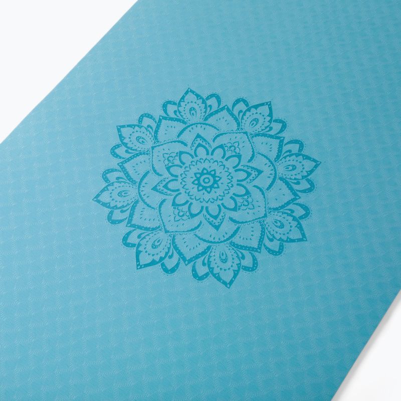 Yoga Design Lab Flow Pure jógaszőnyeg kék FM-6-Pure Mandala Aqua 4