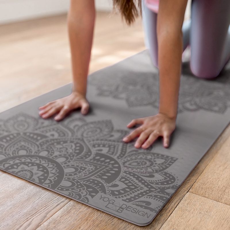 Yoga Design Lab Flow Pure jógaszőnyeg zöld FM-6-Pure Mandala Charcoal 7