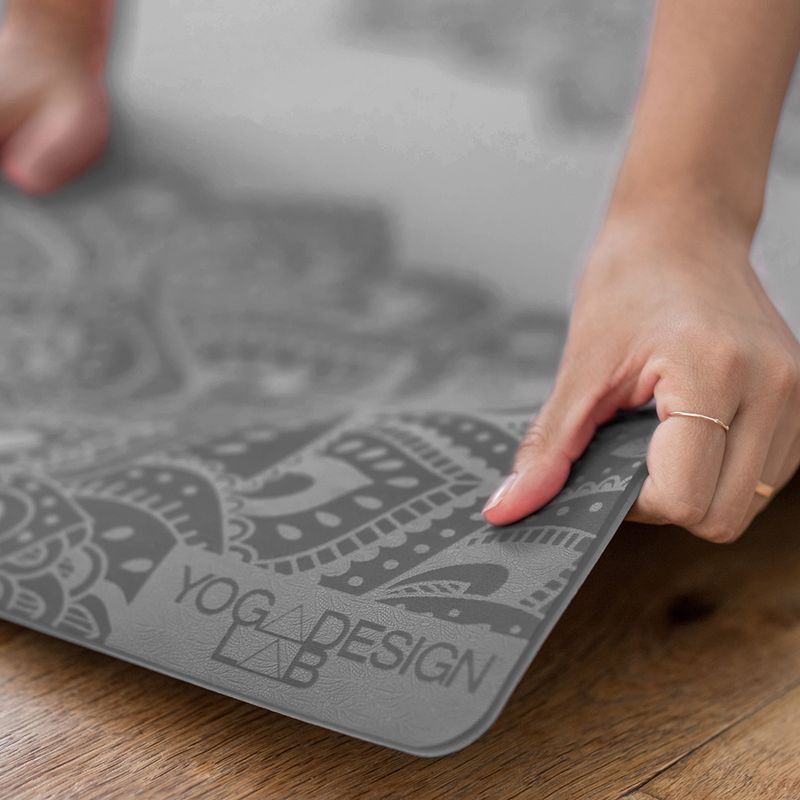 Yoga Design Lab Flow Pure jógaszőnyeg zöld FM-6-Pure Mandala Charcoal 8