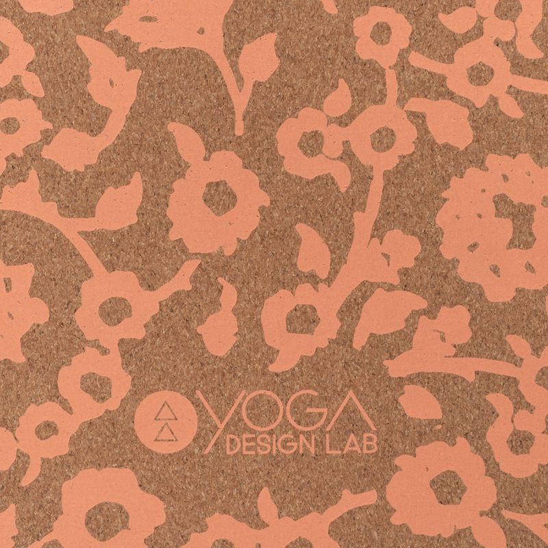 Yoga Design Lab Cork 5,5 mm-es virágos batikolt jógamatrac 6