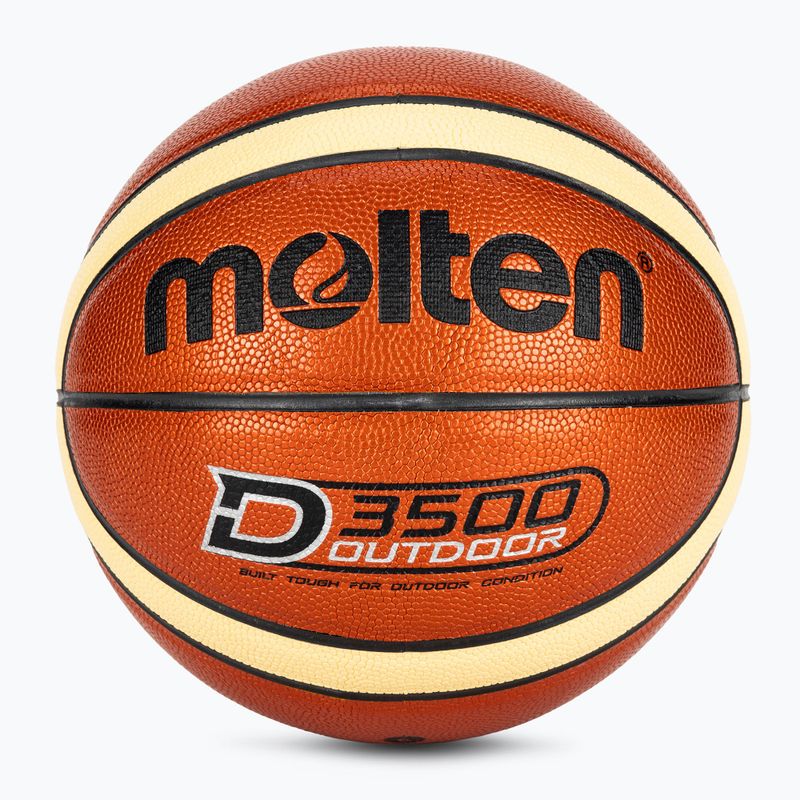 Kosárlabda Molten B6D3500 orange/ivory méret 6