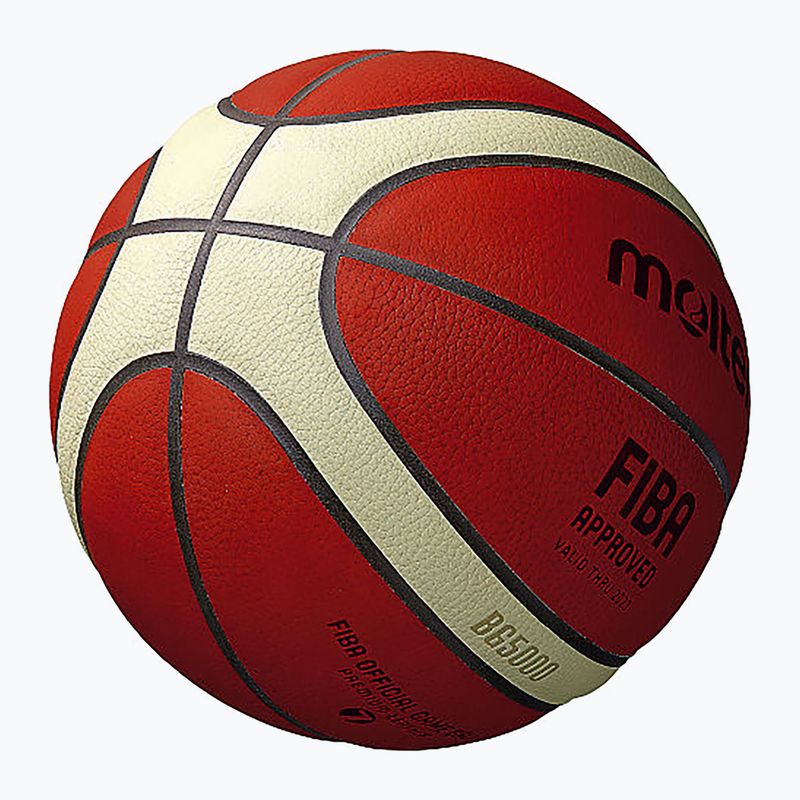 Molten kosárlabda B7G5000 FIBA barna 7-es méret 3