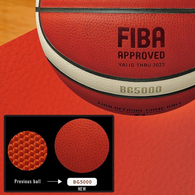 Molten kosárlabda B7G5000 FIBA barna 7-es méret 10