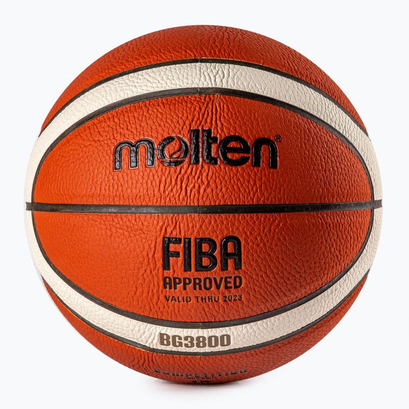 Molten kosárlabda B6G3800 FIBA narancssárga méret 6 2